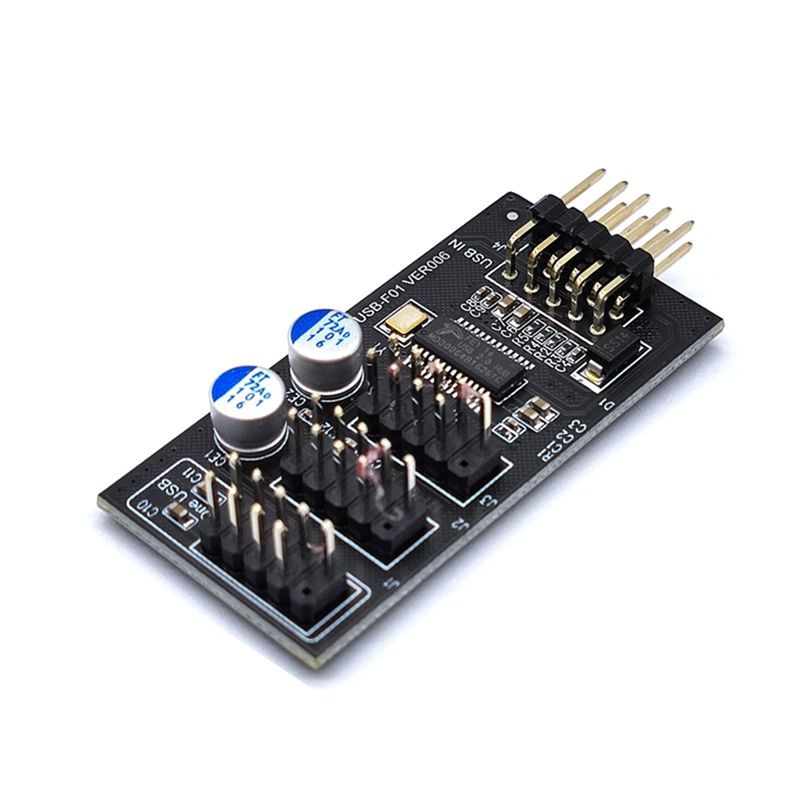 Usb Hub - Conector de Hub USB ABQX 9Pin,