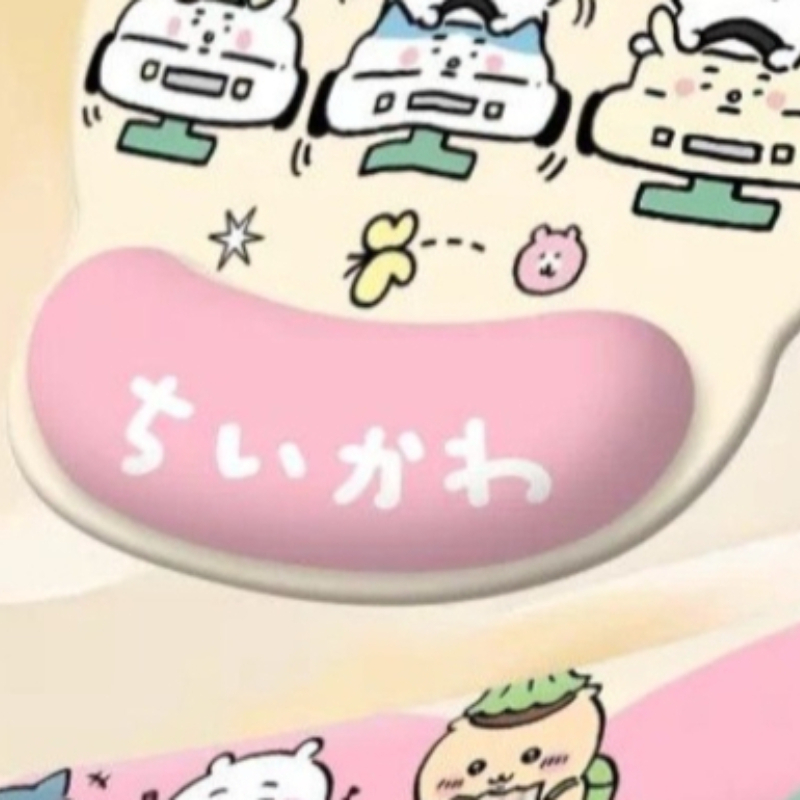 Keyboard Cover - Protetor de Pulso Kawaii Chiikawa Usagi