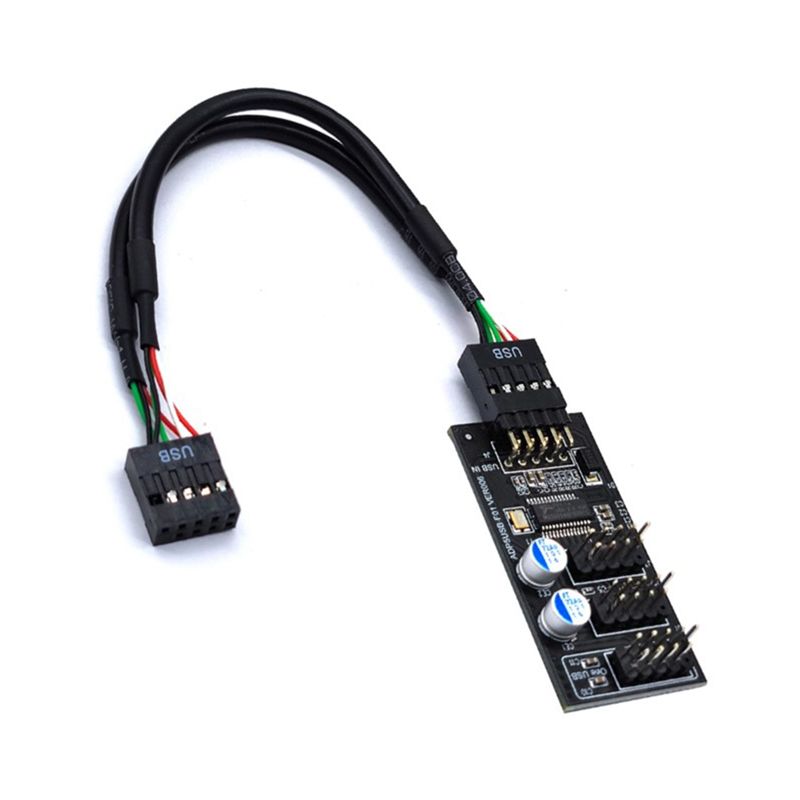 Conector de Hub USB ABQX 9Pin, - Usb Hub avaliação e preço