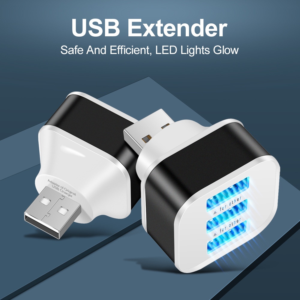 Adaptador de slots USB de 3 po - Laptop Charger avaliação e preço