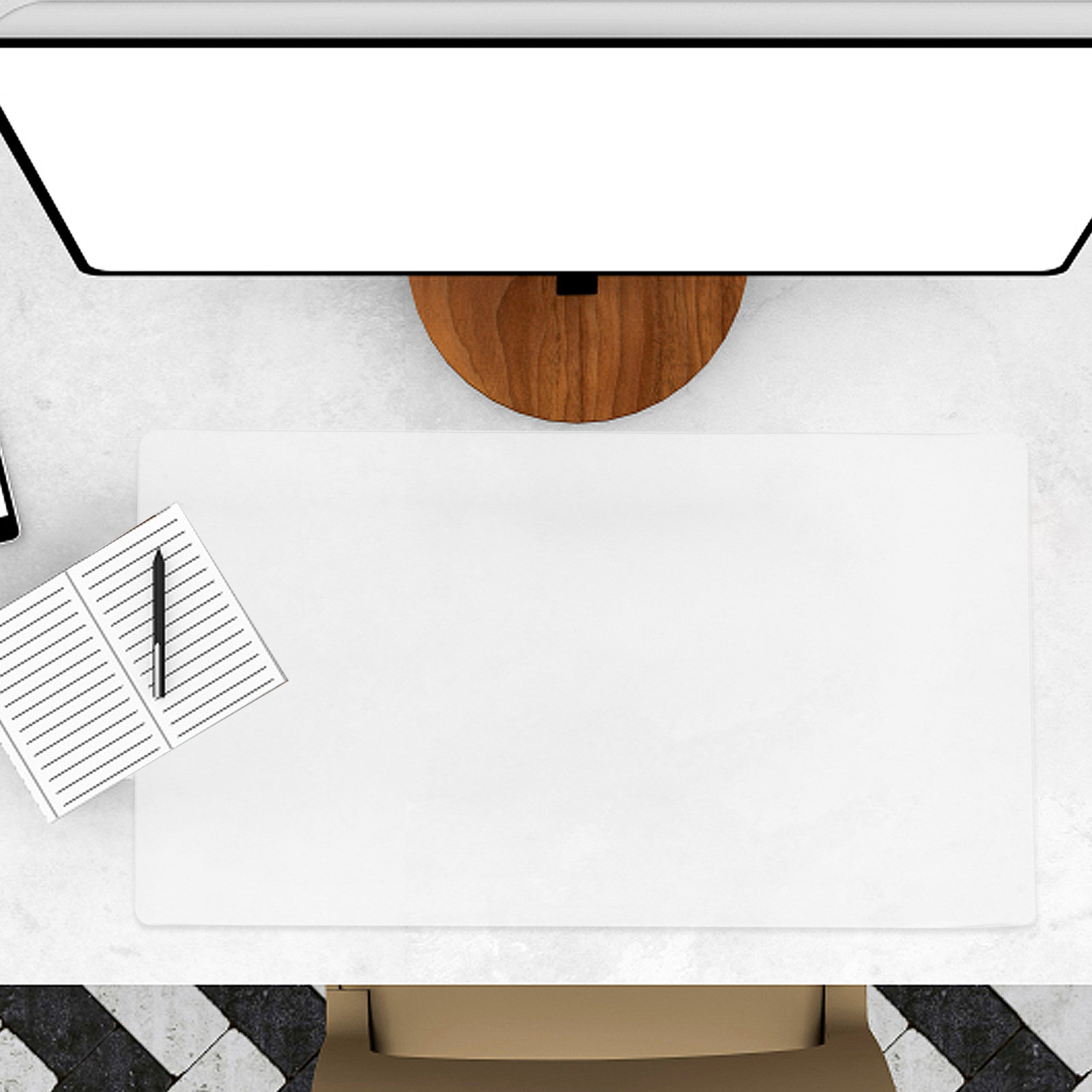 Protetor de mesa em PVC transp - Keyboard Cover avaliação e preço