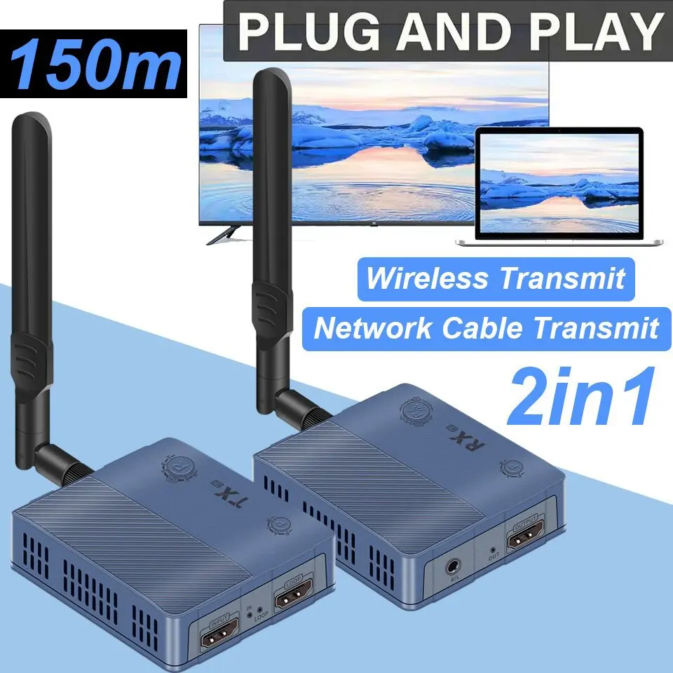 Extensor HDMI sem fios 1080p 4 - Hdmi Cable avaliação e preço