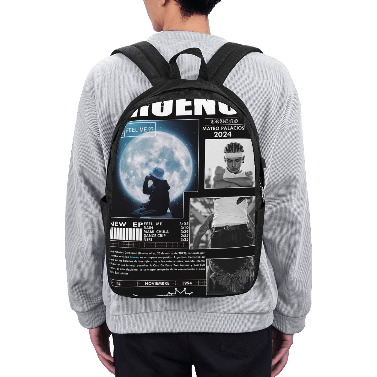 Mochila Engraçada Trueno Hip H - Laptop Bag avaliação e preço