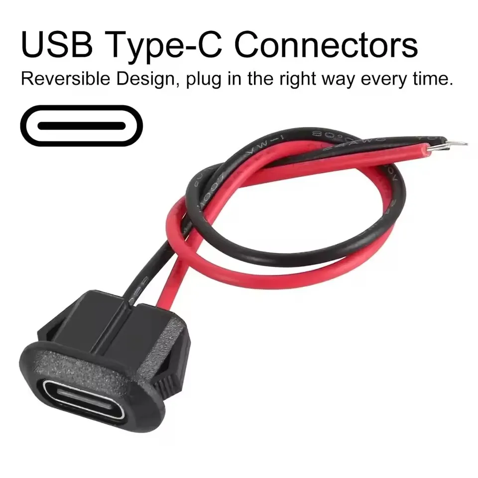 Conector fêmea tipo C, à prova - Usb C Hub avaliação e preço