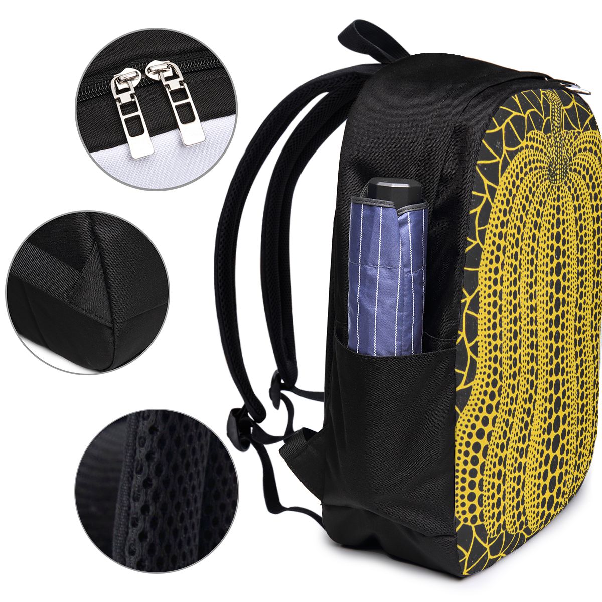 Mochila Yayoi Kusama Pumpkin A - Laptop Bag avaliação e preço